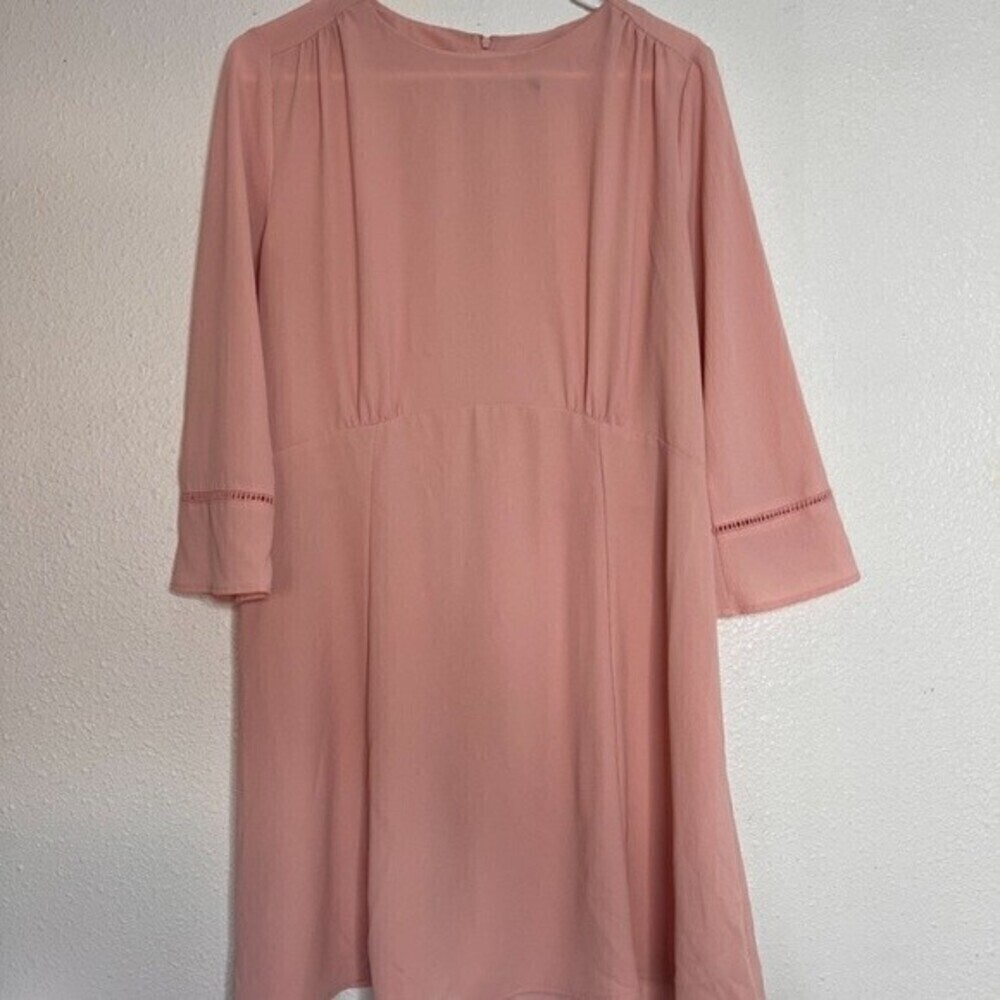 Wome's H&M DIVIDED PINK Dress, Size 14, used. - Picture 7 of 9